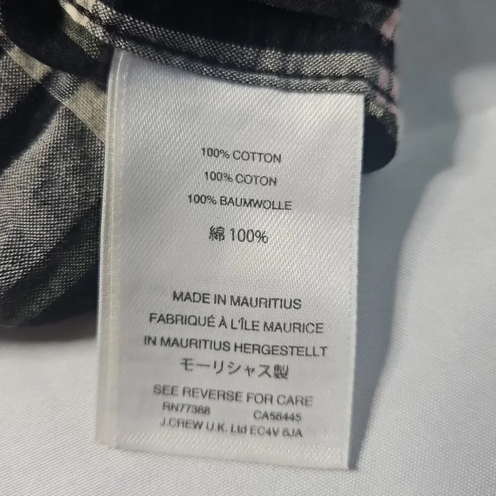J. Crew indian madras